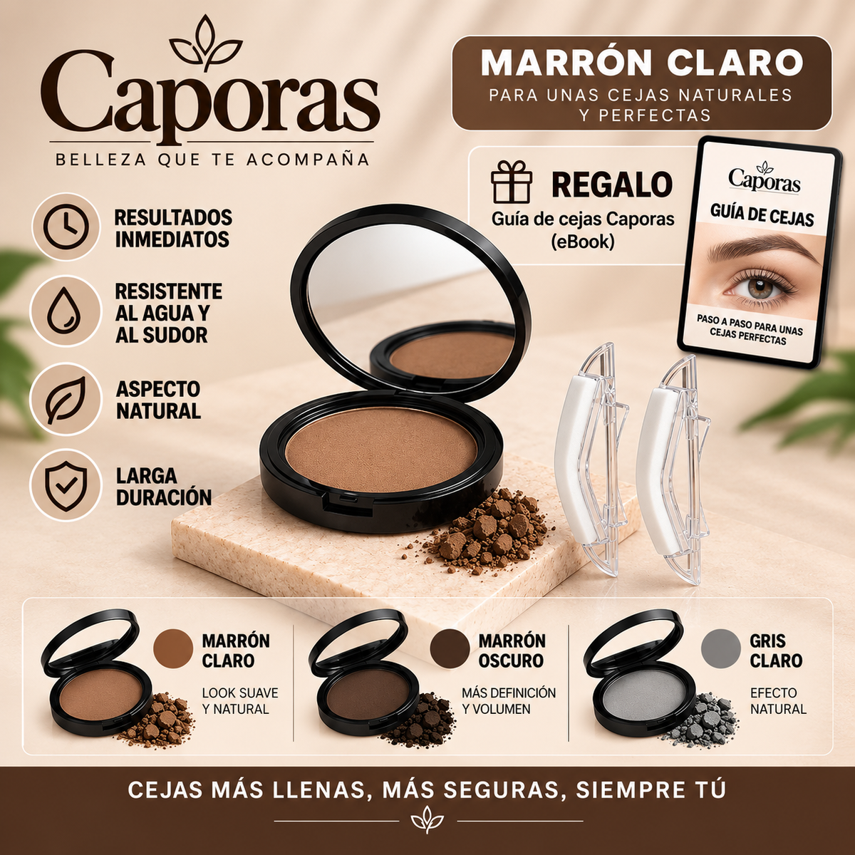Caporas™ - Cejas perfectas en segundos