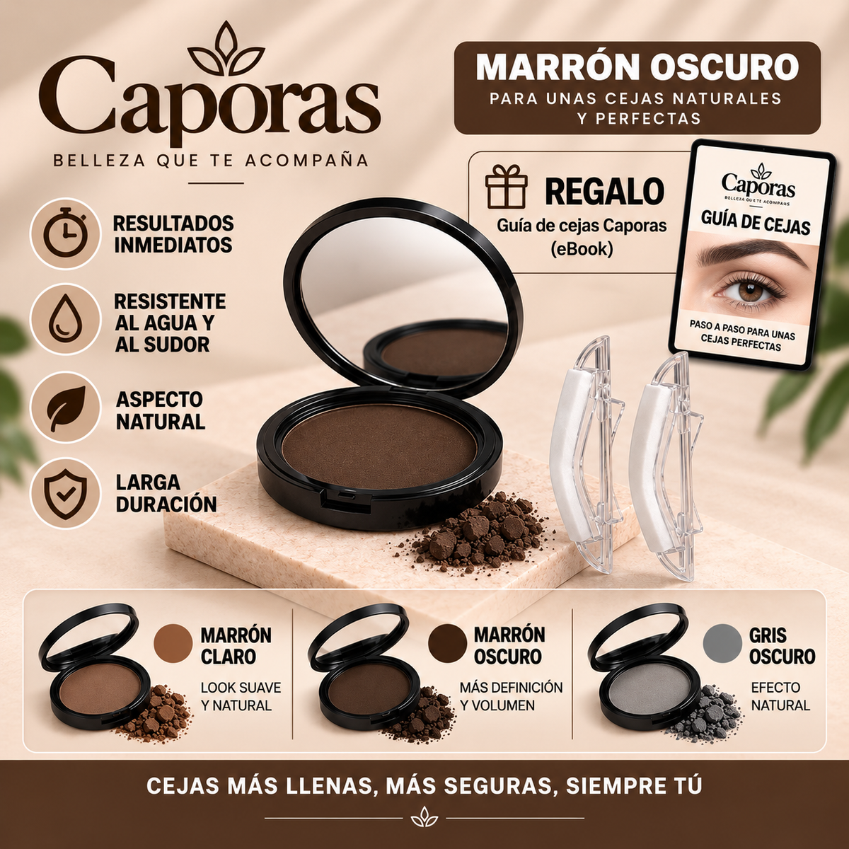 Caporas™ - Cejas perfectas en segundos